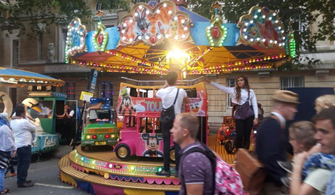 Toy Carousel for Hire